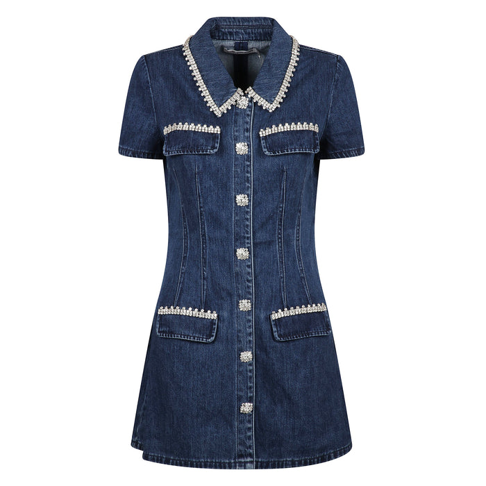 SS24-921S-BL Blue Abito