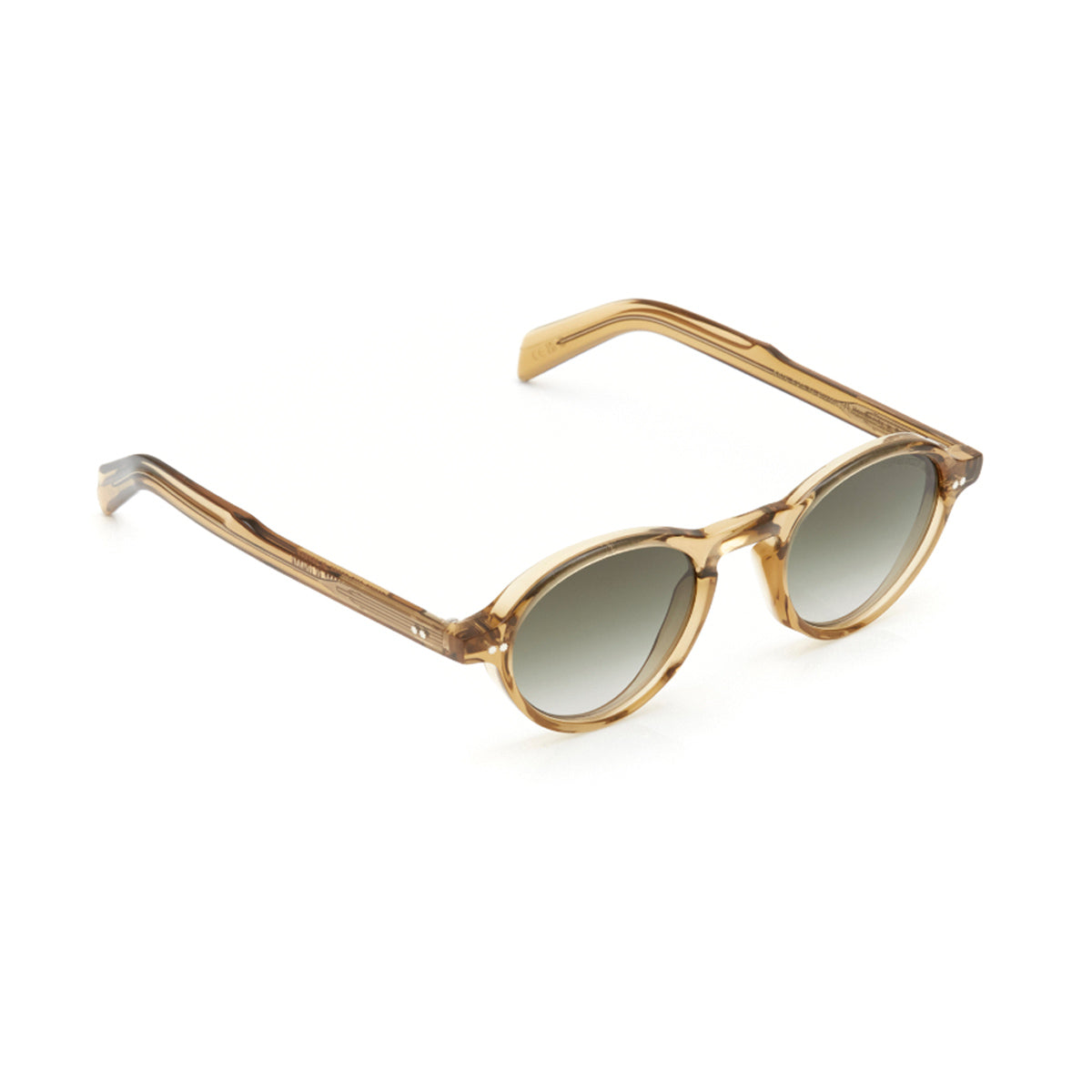 Cutler And Gross GR08 04 Crystal Tobacco Verde Acetate Occhiali Sole