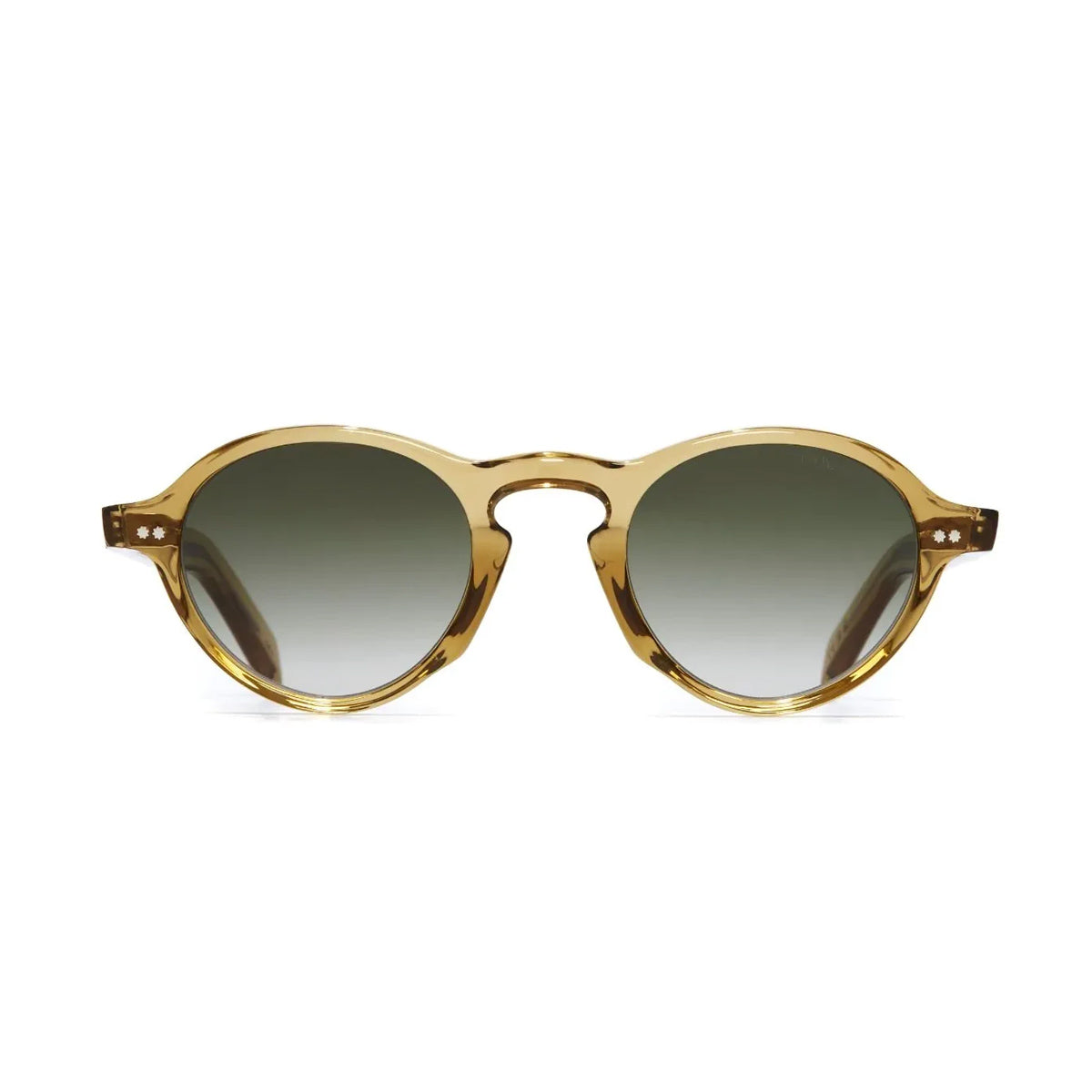 Cutler And Gross GR08 04 Crystal Tobacco Verde Acetate Occhiali Sole