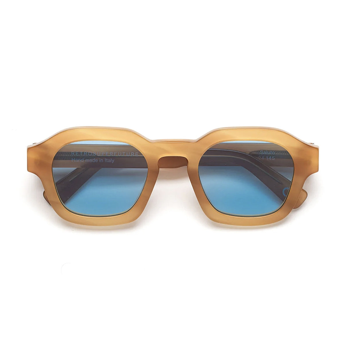 Secolo Bagutta Beige Celluloid Occhiali Sole