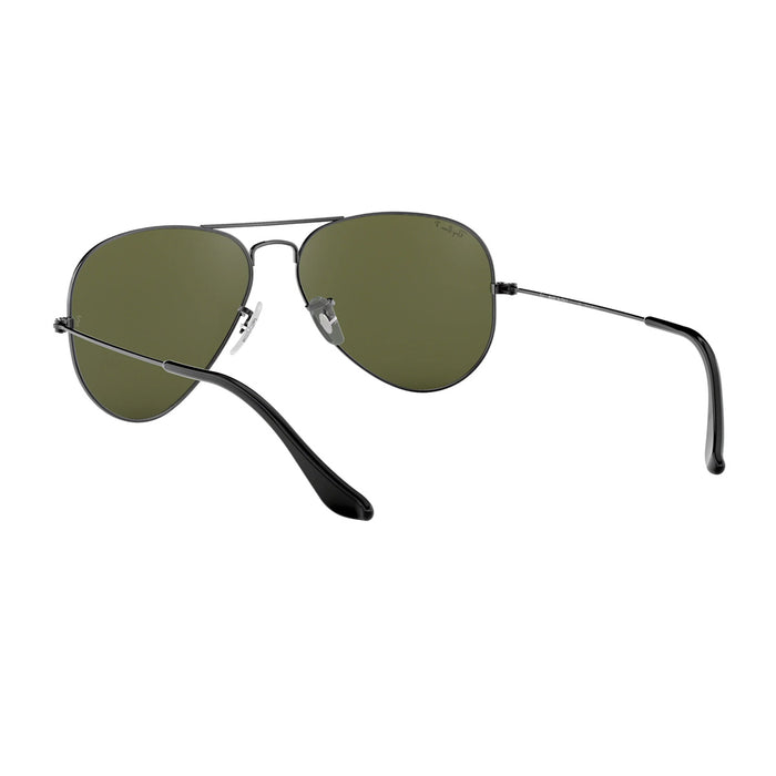 RB3025 Aviator Large Metal Nero Occhiali Sole