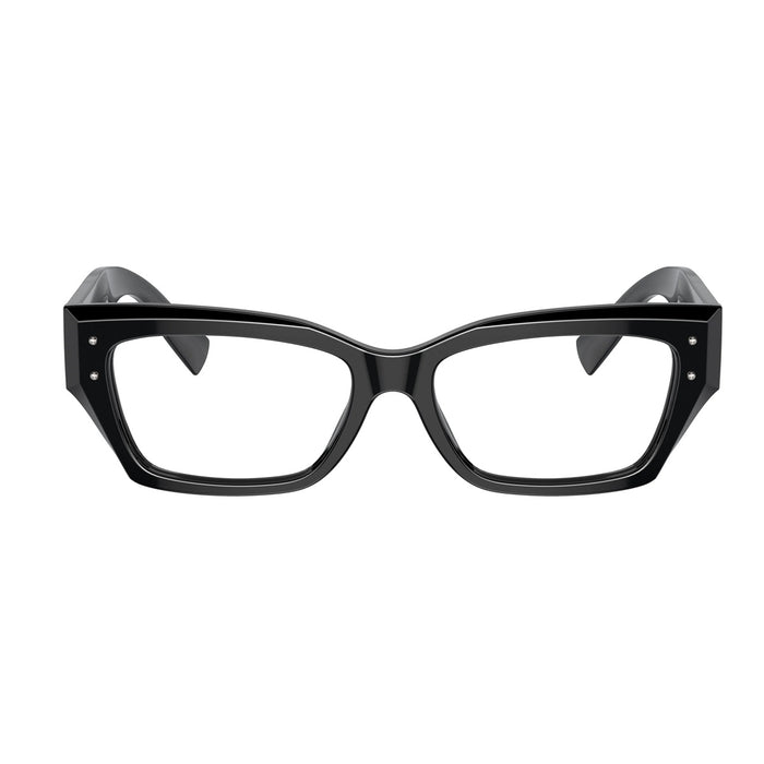 DG3387 Linea DG SHARPED 501 Black Nero Acetate Occhiali Vista