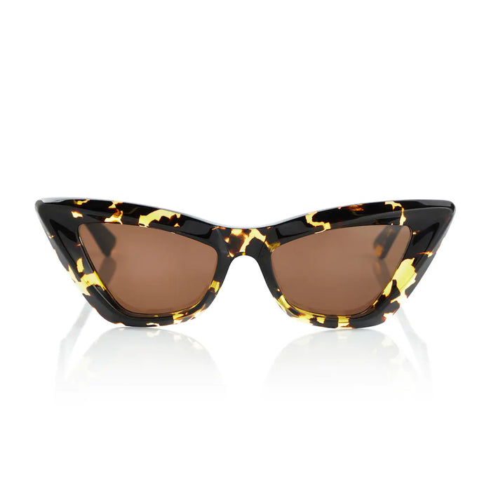 BV1101S LINEA MINIMALIST 002 Marrone Acetate Occhiali Sole
