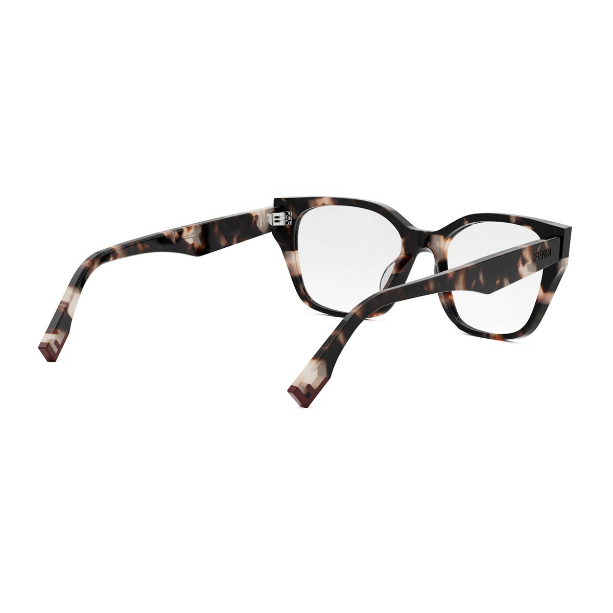 Fendi FE50001I Way 054 Havana Acetate Occhiali Da Vista