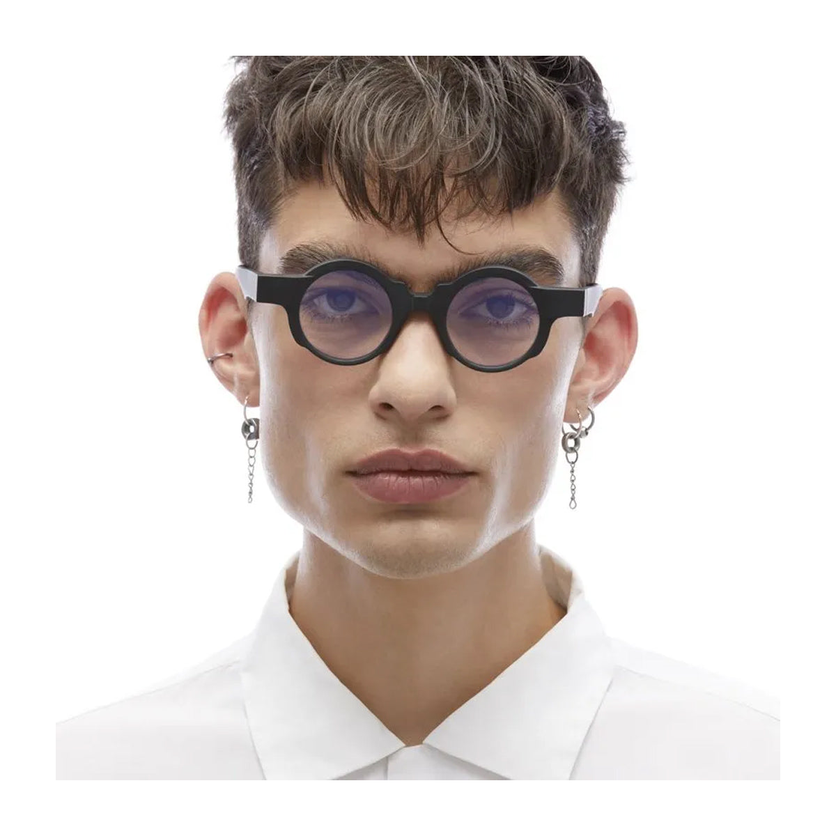 Kuboraum Maske K32 BM Black Matt Nero Acetato Mazzucchelli Occhiali Da Vista