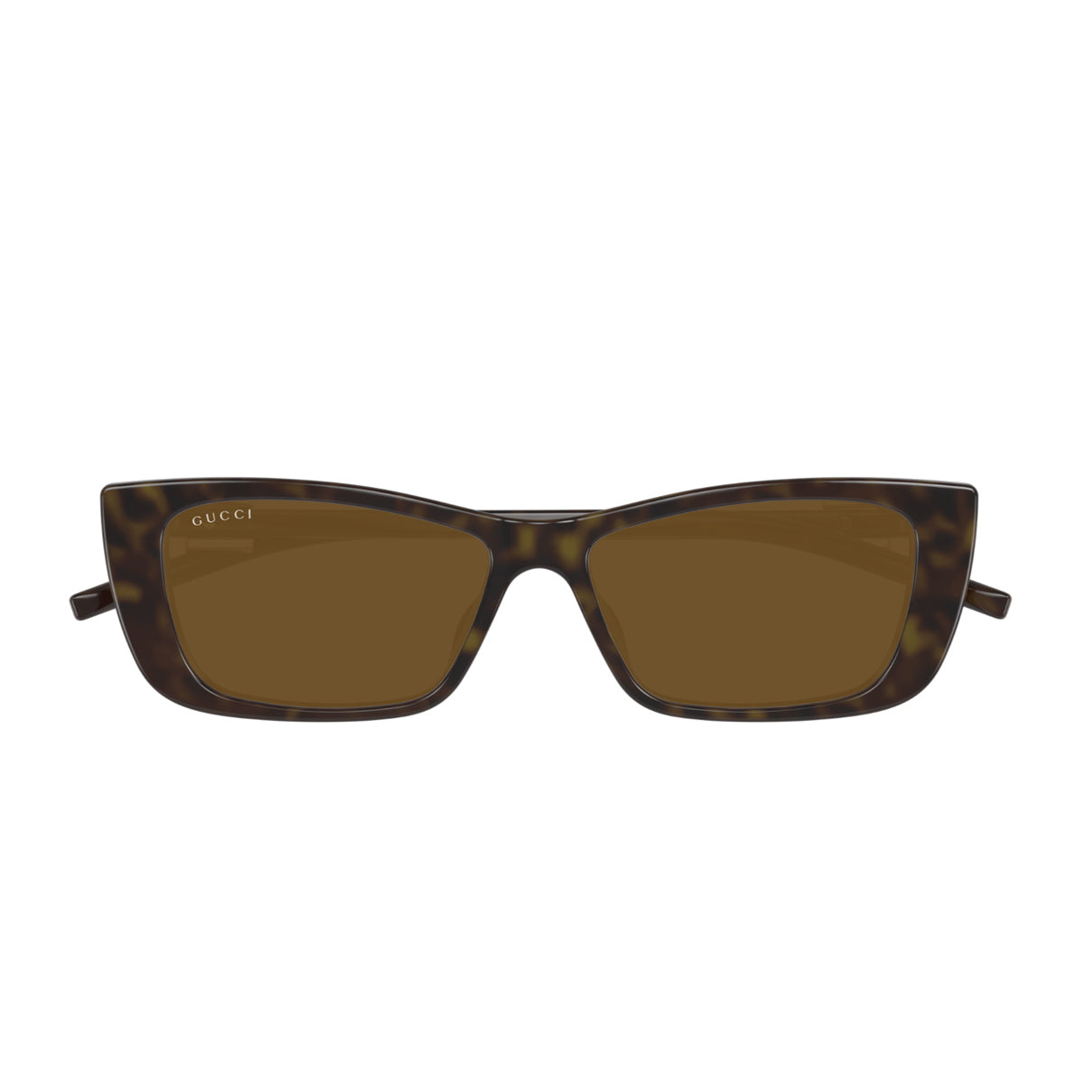 Gucci GG1681S Linea GG Logo 004 Havana Brown Marrone Injected Acetate Occhiali Da Sole