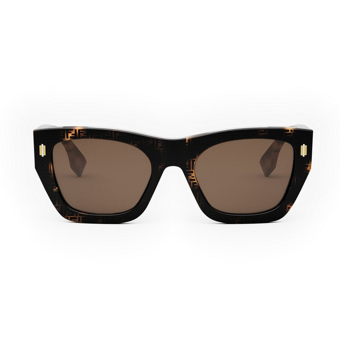 FE40100I 55E Marrone Acetate Occhiali Sole