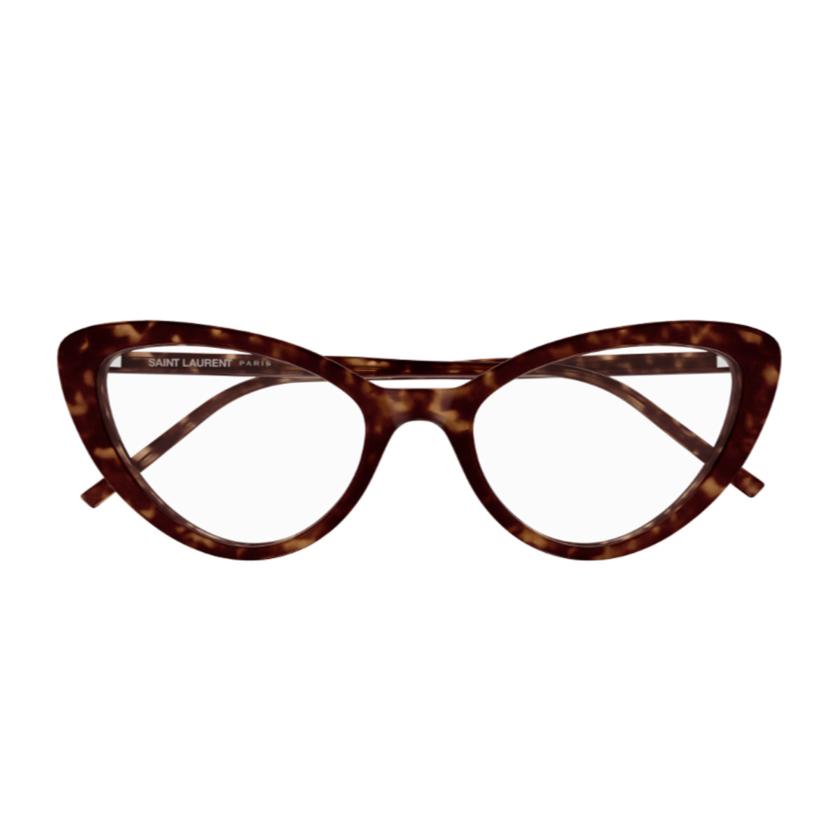 Saint Laurent SL 777 LOGO 002 Havana Scuro Marrone Acetate Occhiali Da Vista