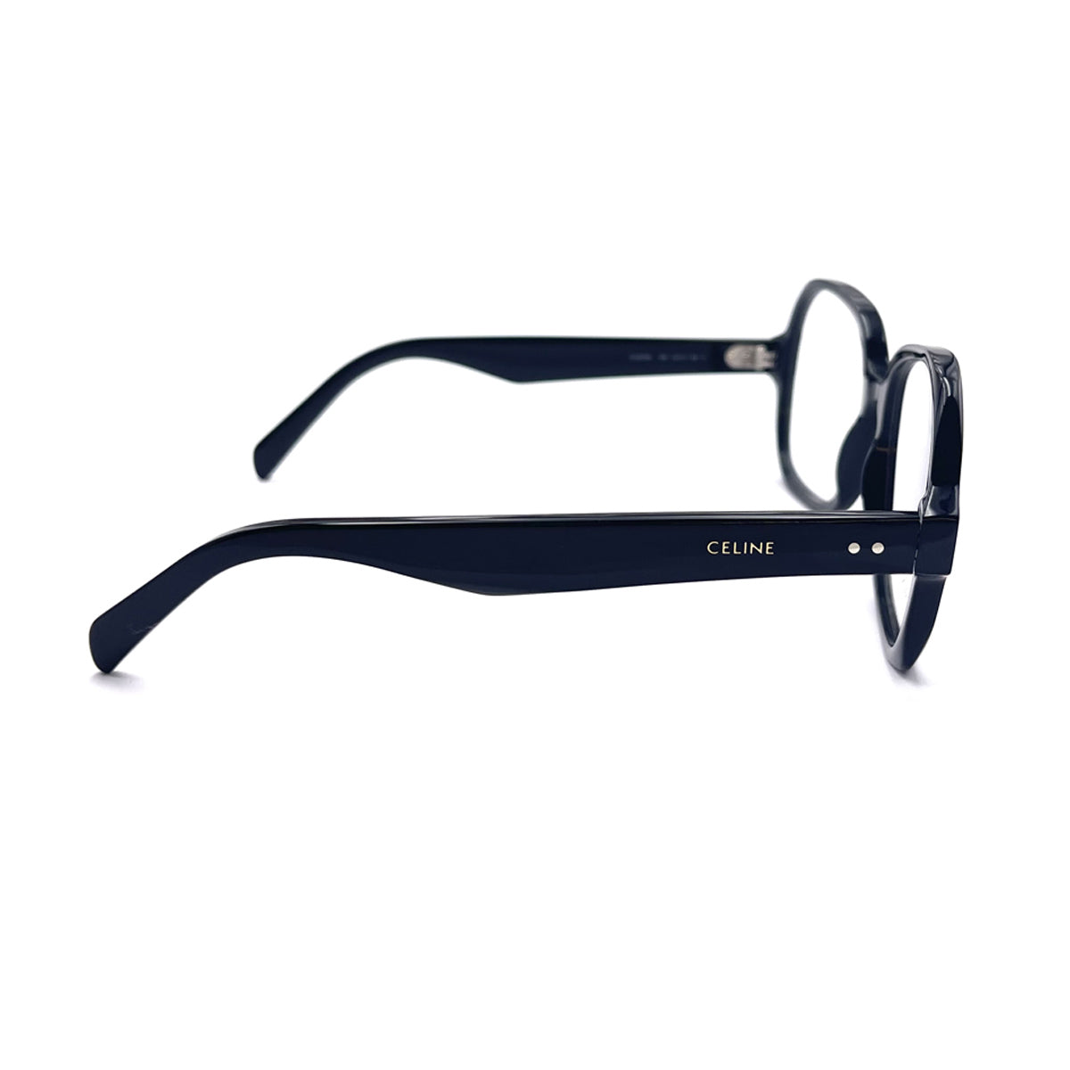 CL50148I THIN 2 DOTS 001 Nero Acetate Occhiali Vista