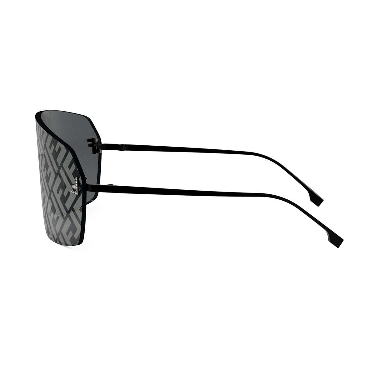FE4121US 02A Nero Opaco Metal Occhiali Da Sole