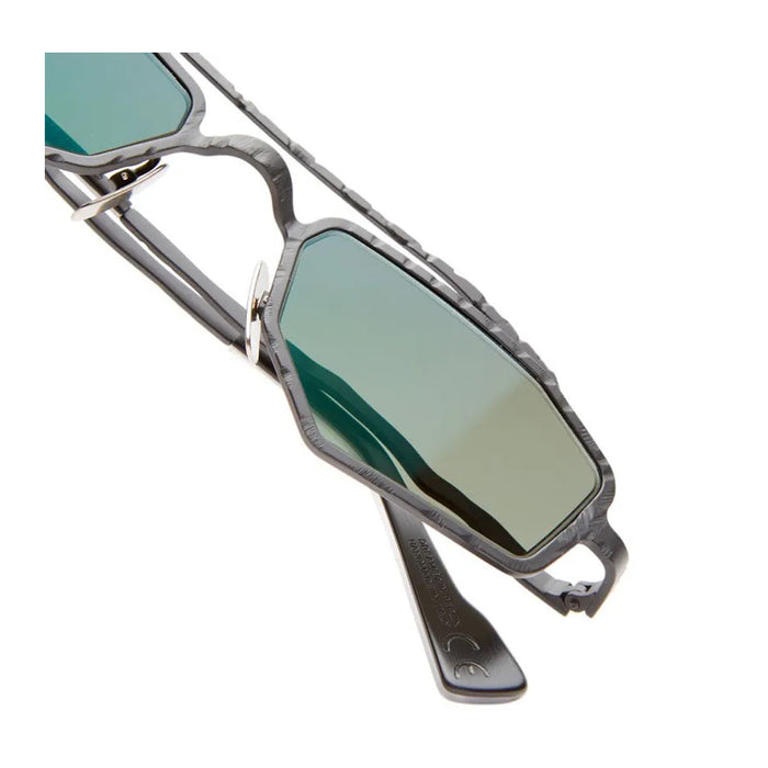 Maske Z23 Micrometal Z BM F.green Nero Metal Occhiali Sole