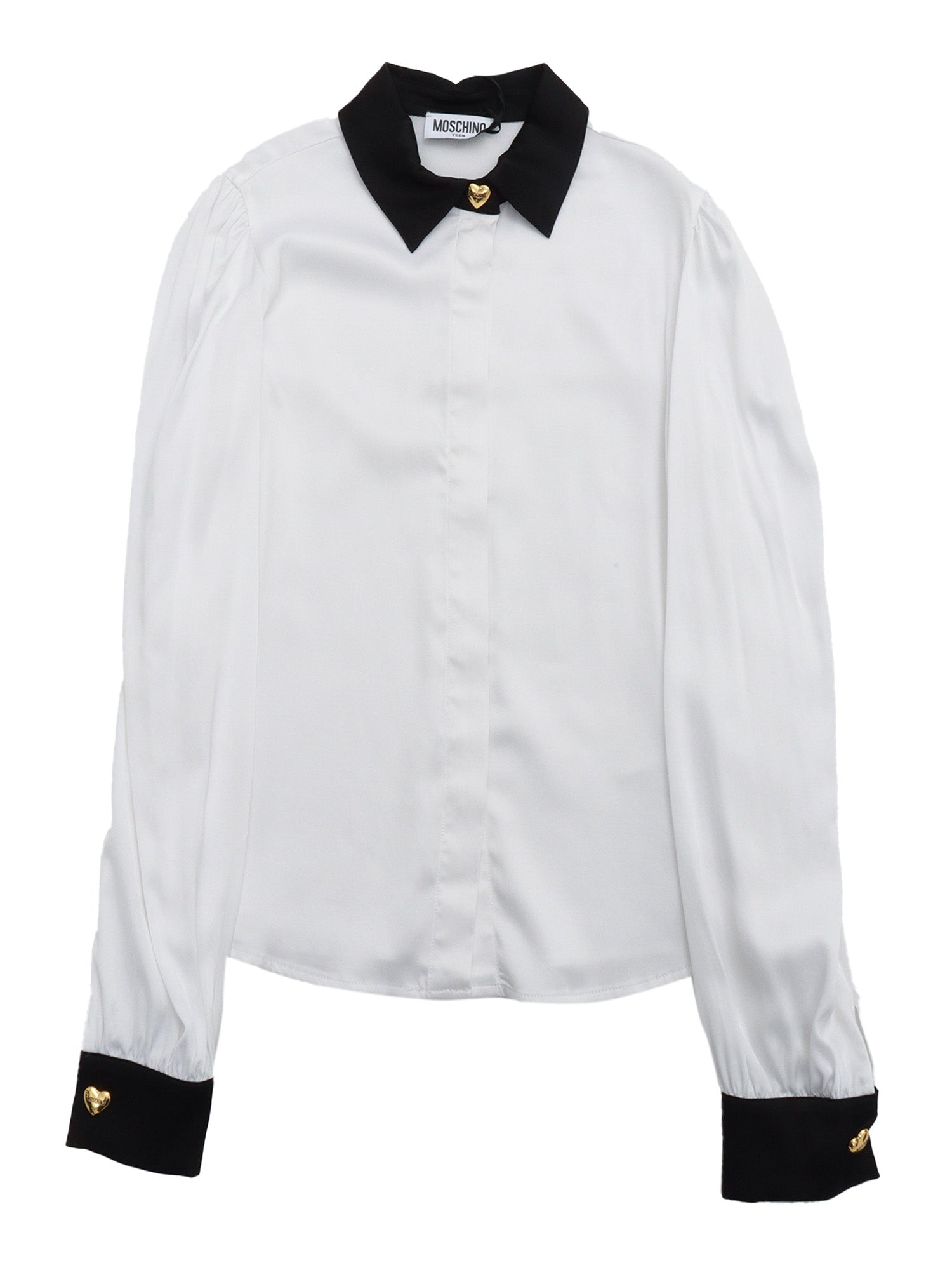 LONG SLEEVED SHIRT White Viscose Elastane