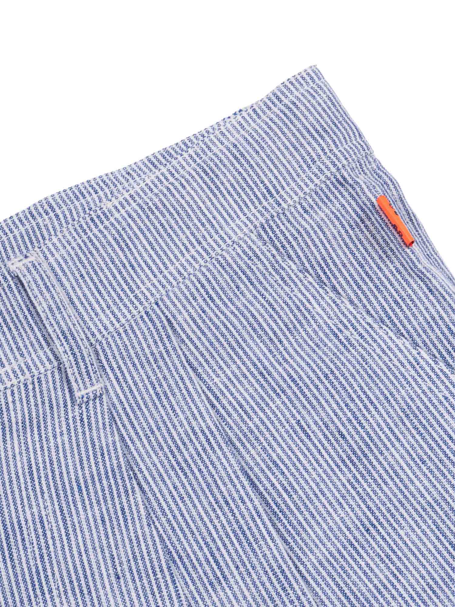 Girls Skirts Sara Elijah Ol Blue Linen Cotton Bermuda Short