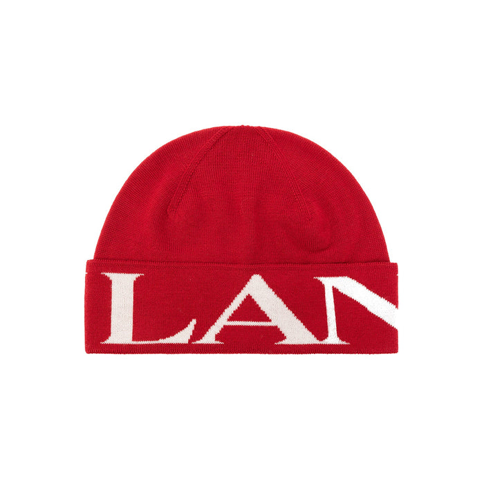 Lanvin Wool Hat Red