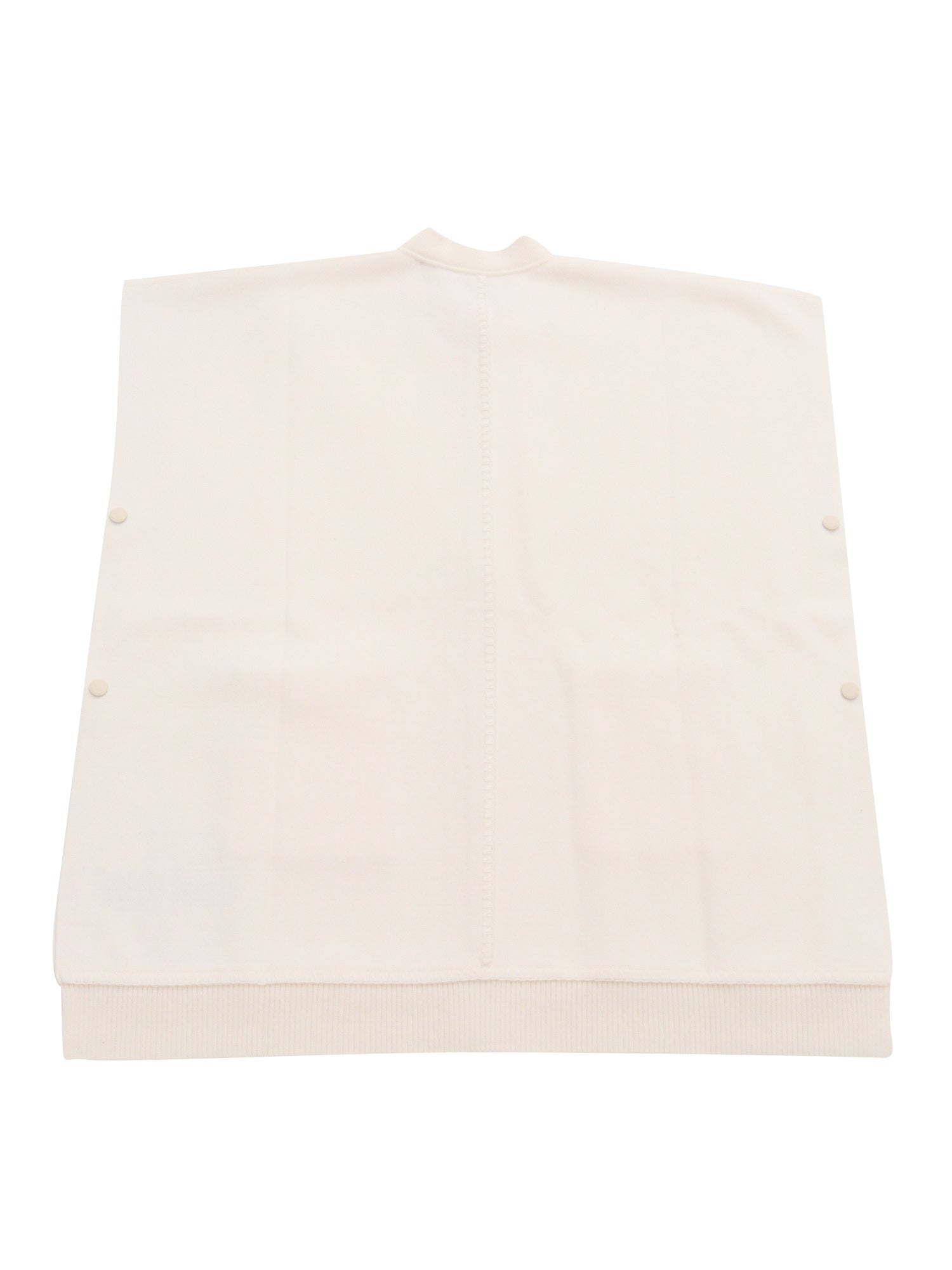 KID GIRL JACKETS White Wool Polyamide Elastane Heavy
