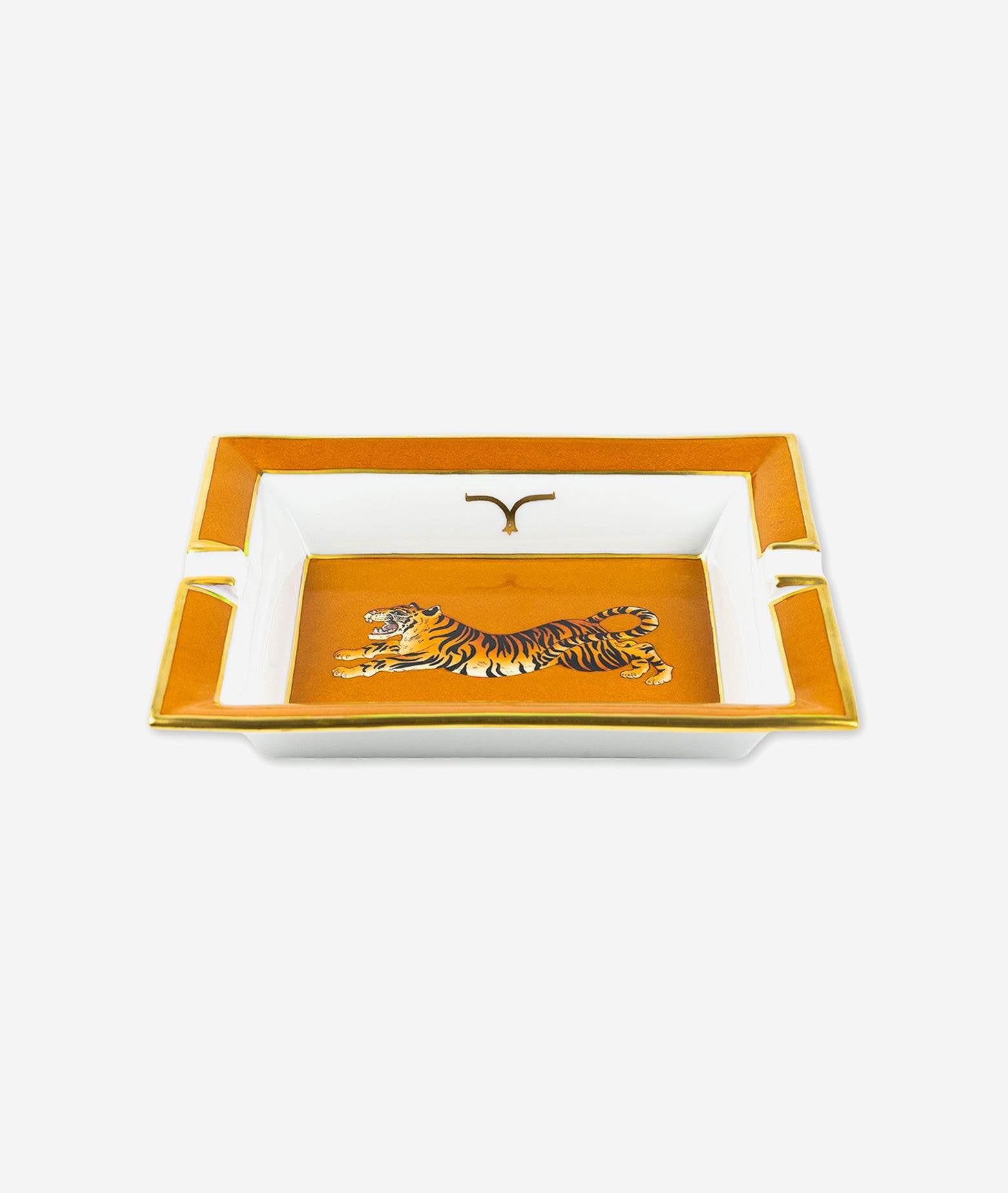 Ashtray Tigre White