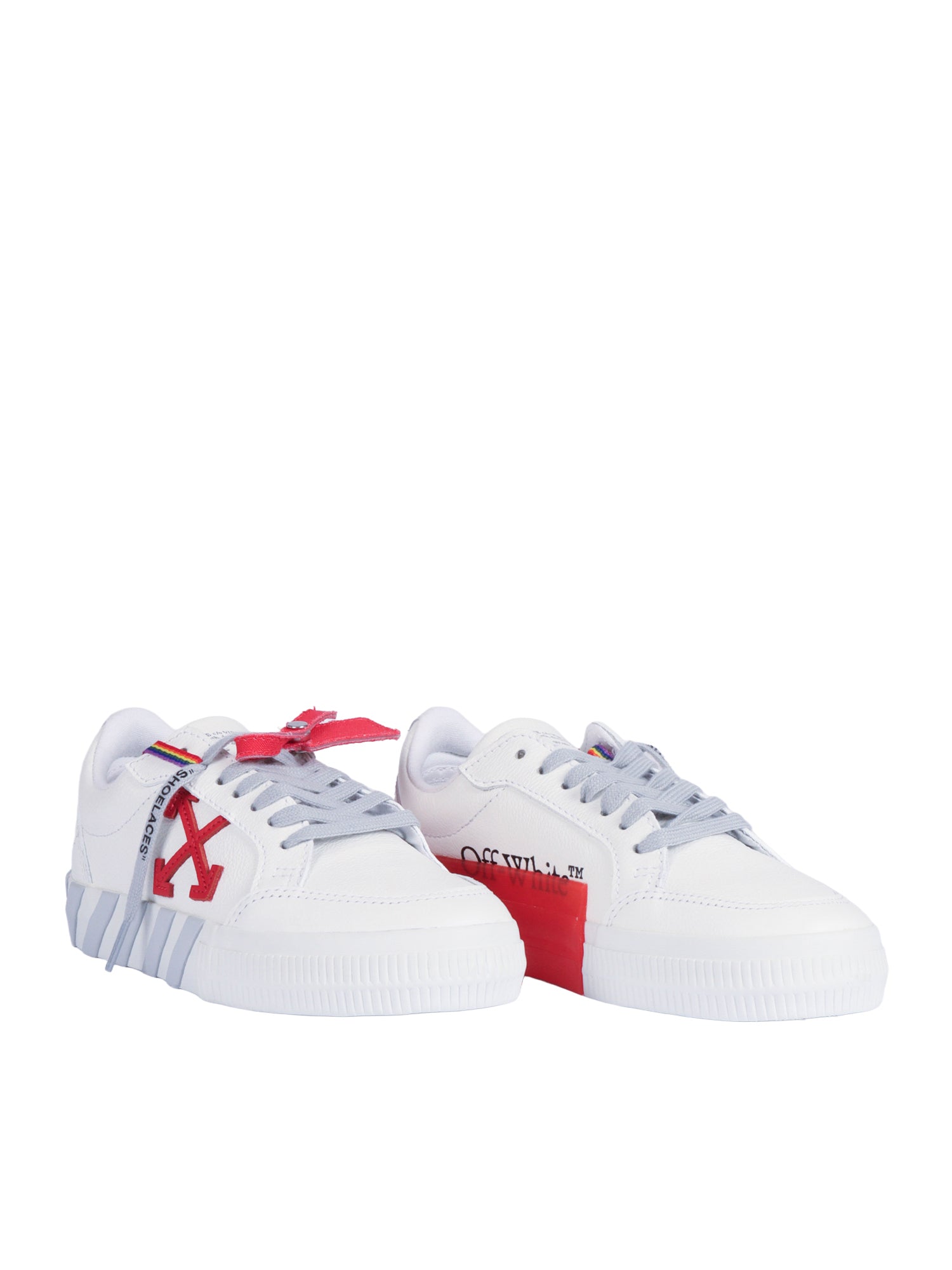 B-Vulc Low Leather-001 White Kid Sneaker