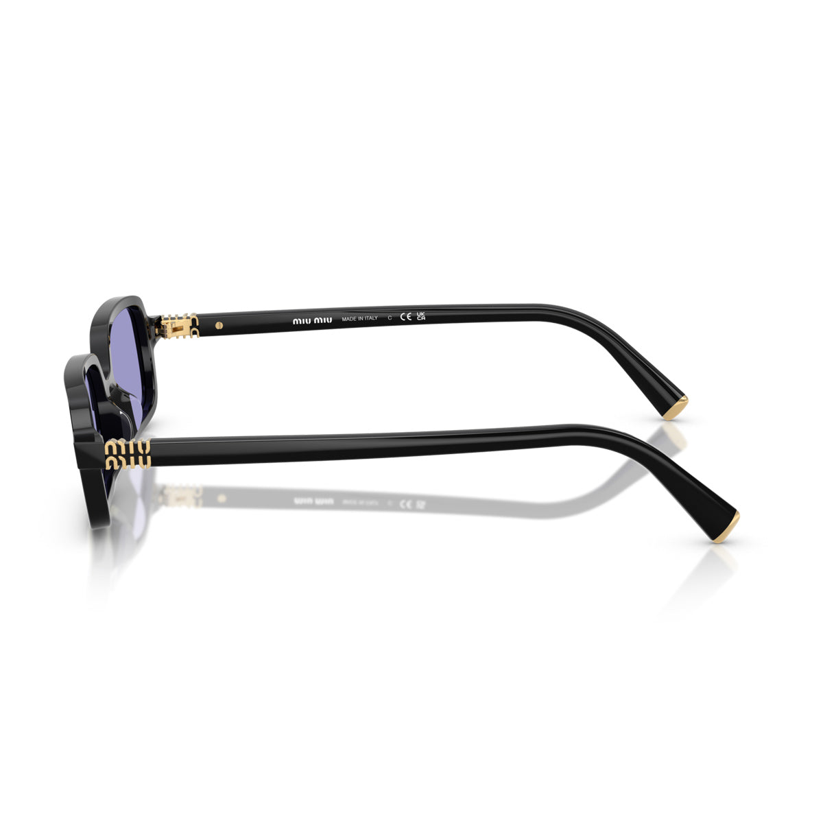 Miu 0MU 11ZS 16K01O Nero Acetate Occhiali Da Sole