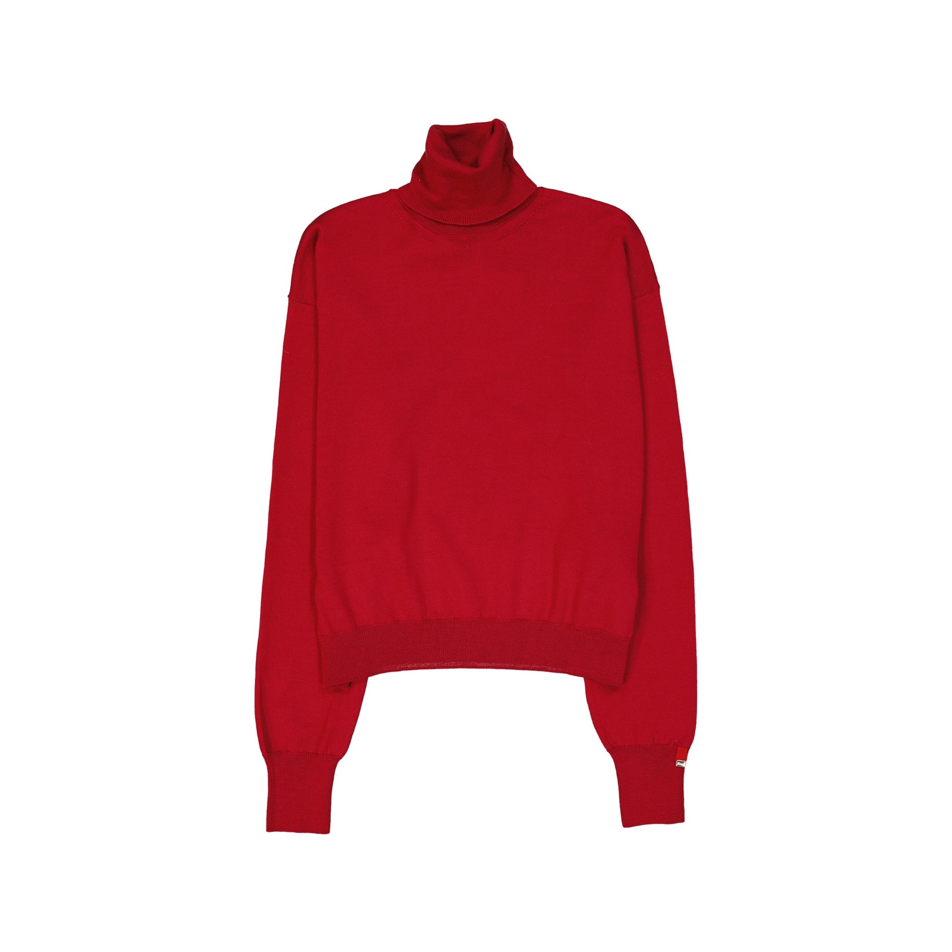 Herno Wool Pullover Red Virgin