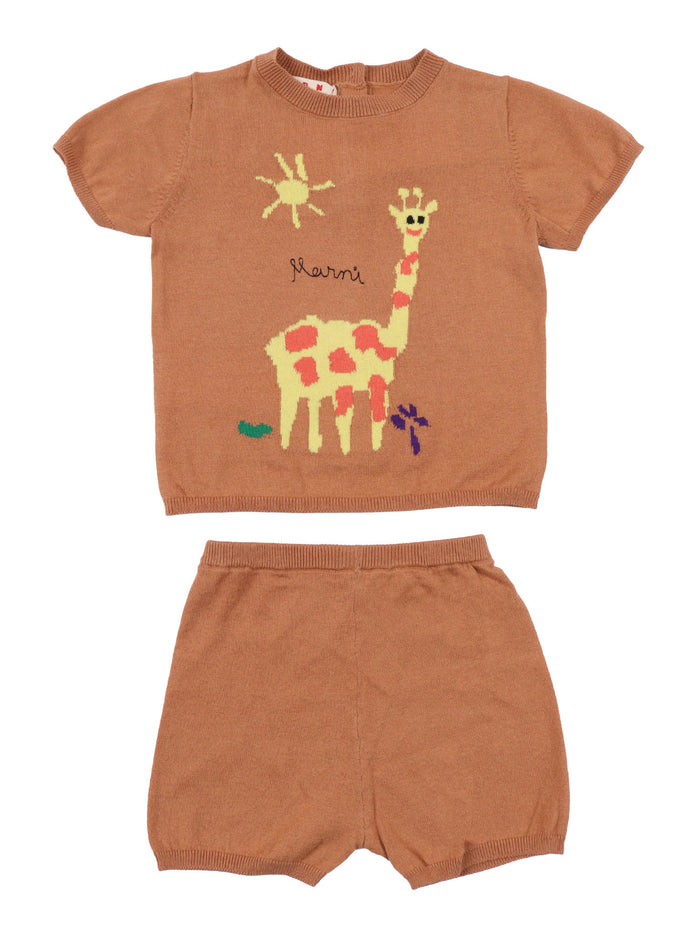 Jumpsuits Brown Cotton Jumpsuit