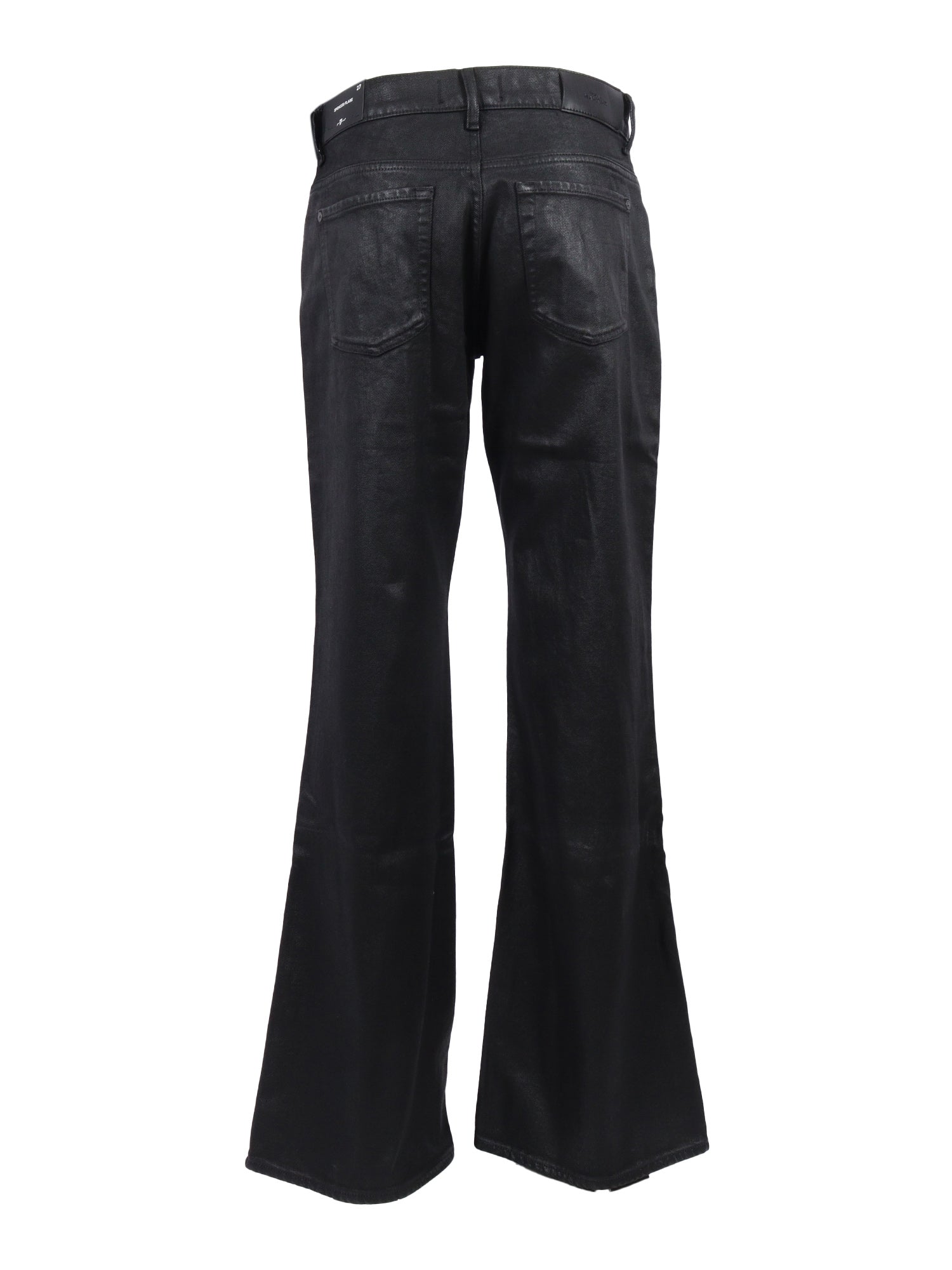 SPENCER FLARE Blackcat Black Cotton Elastane Jean