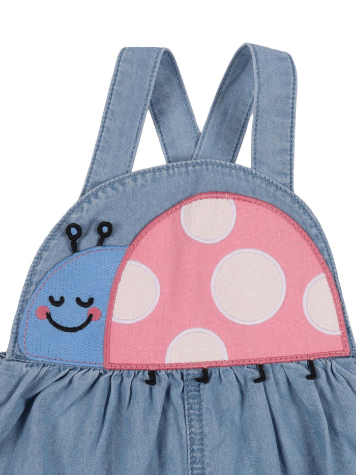 ROMPER Blue Cotton