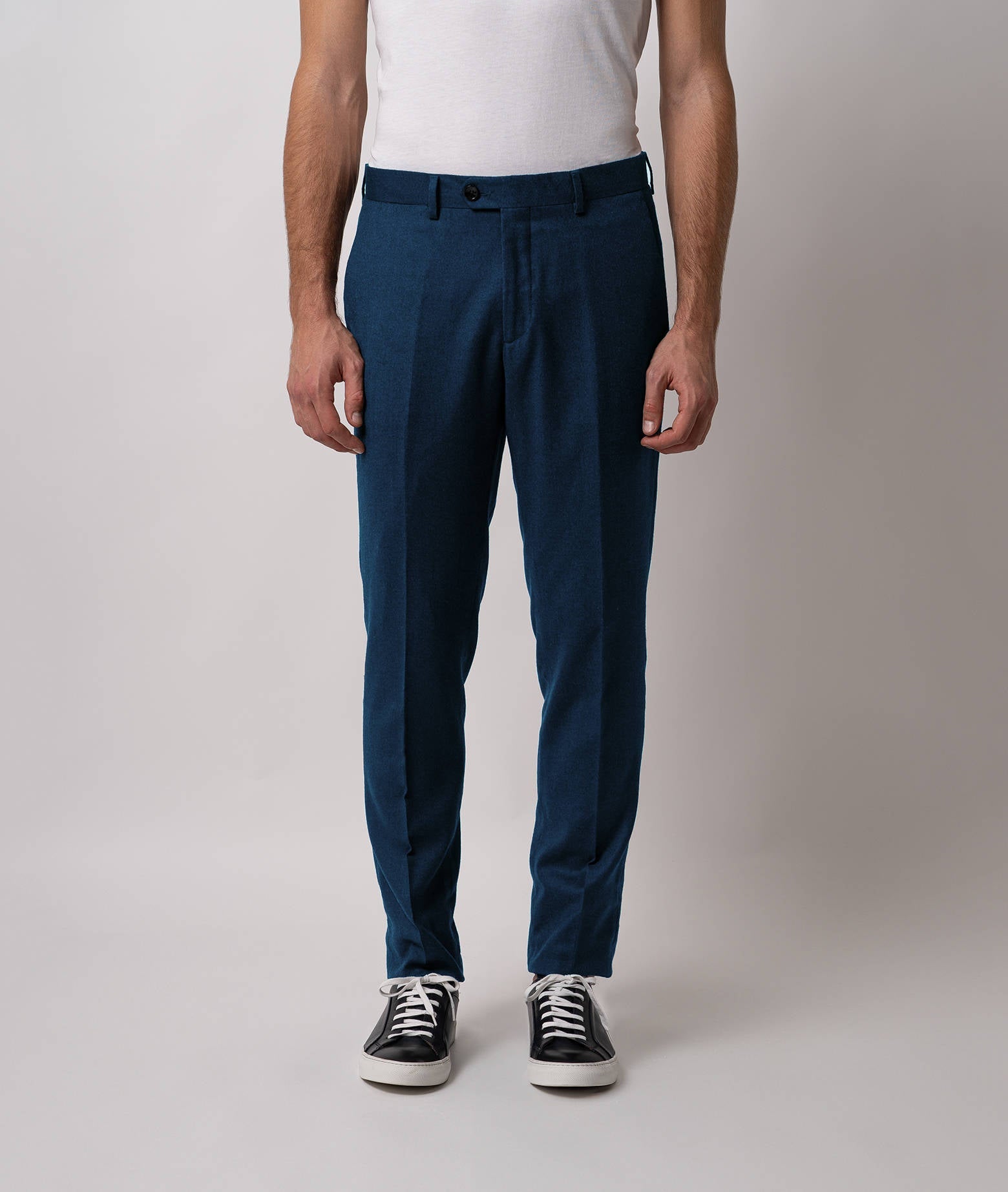 Wool Trousers St.moritz Dimgray Sportswear