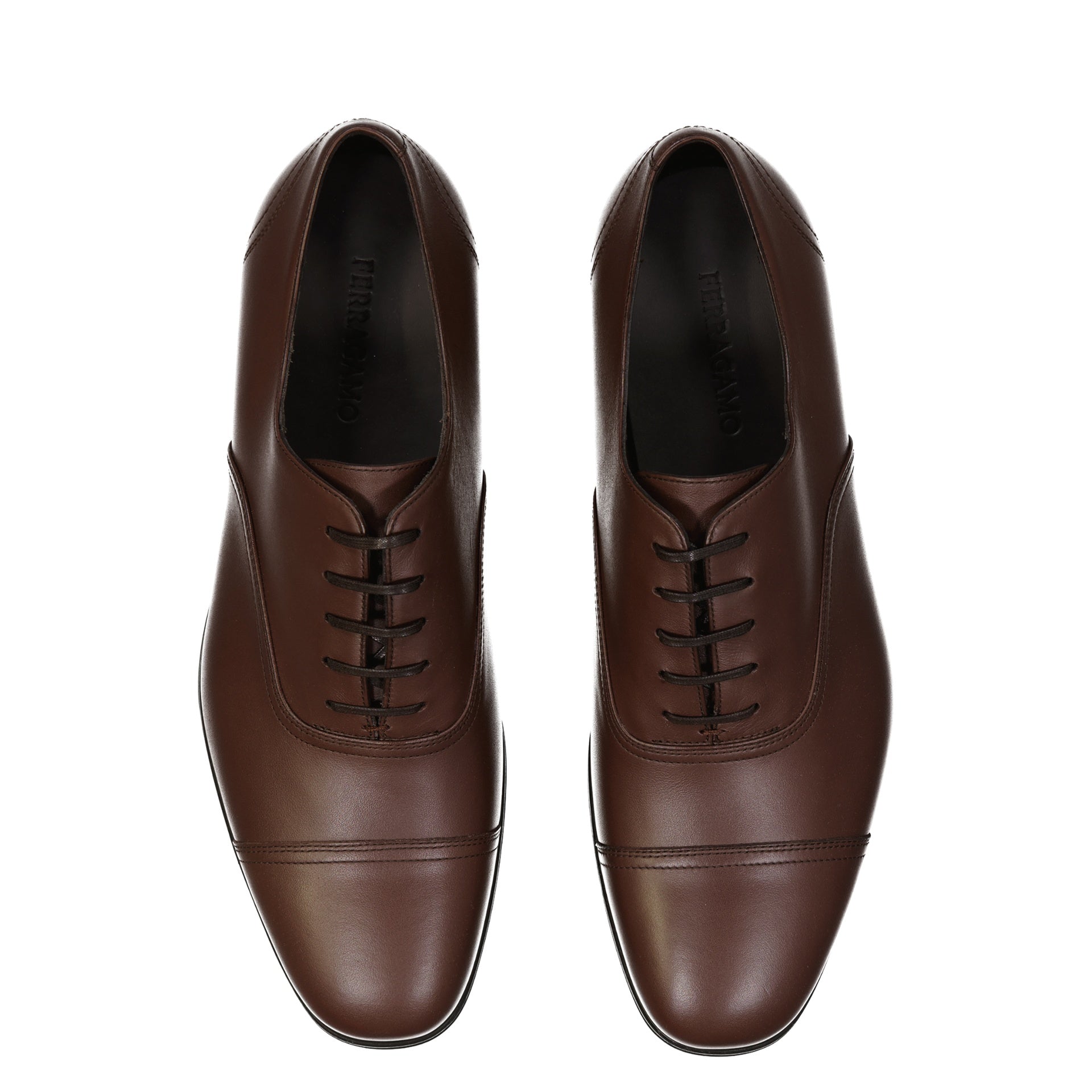 Spice Leather Loafers Brown