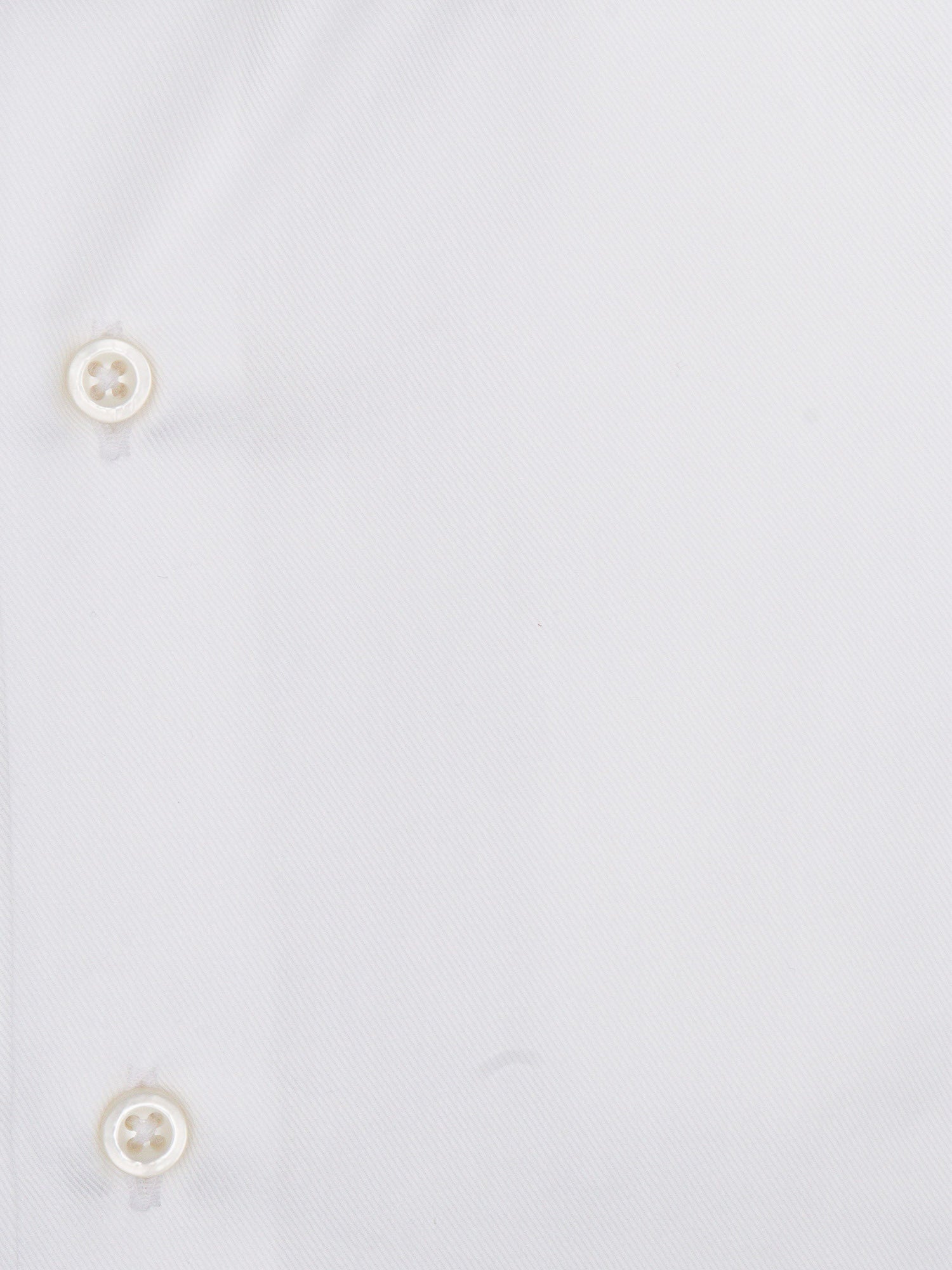 Mens Shirt White Cotton