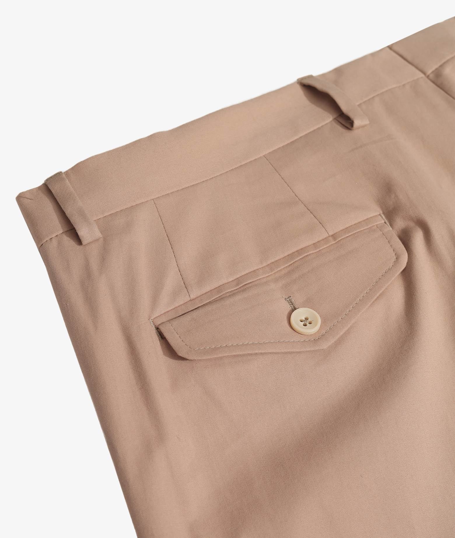 Chino Trousers Beige No Pinces