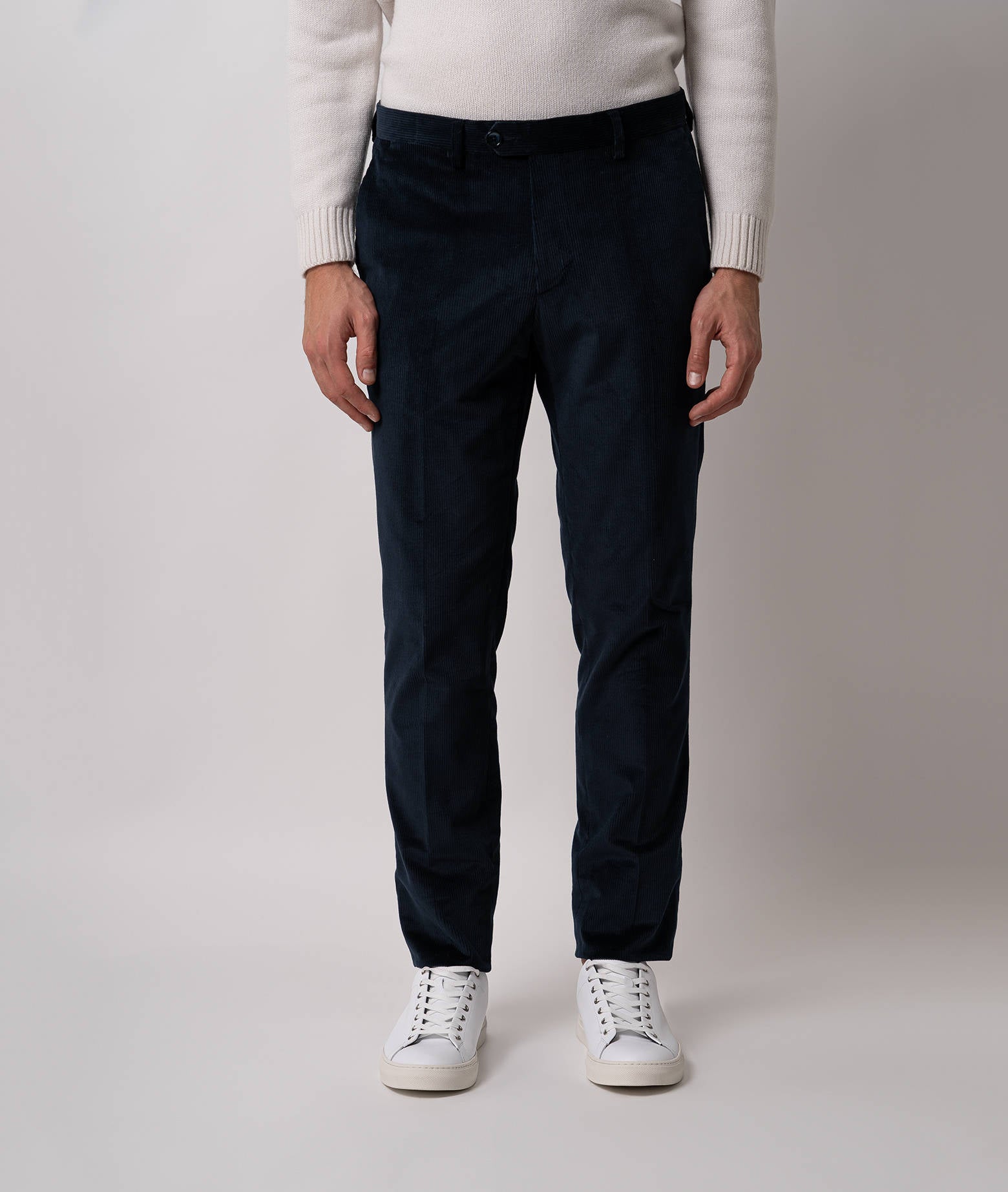 Velvet Trousers Cortina Lightgray Sportswear