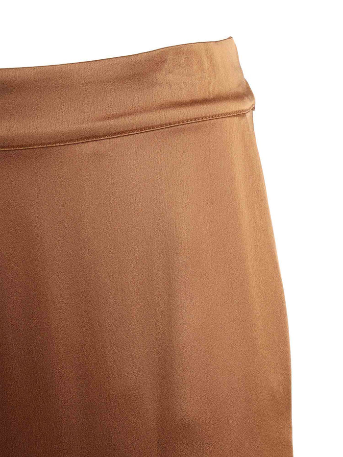 Large Pants Bronze Acetate Viscose
