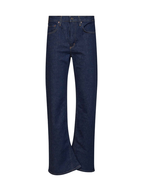 Jeans Mid-Rise Kick-Boot Blue Denim Regenerative Cotton
