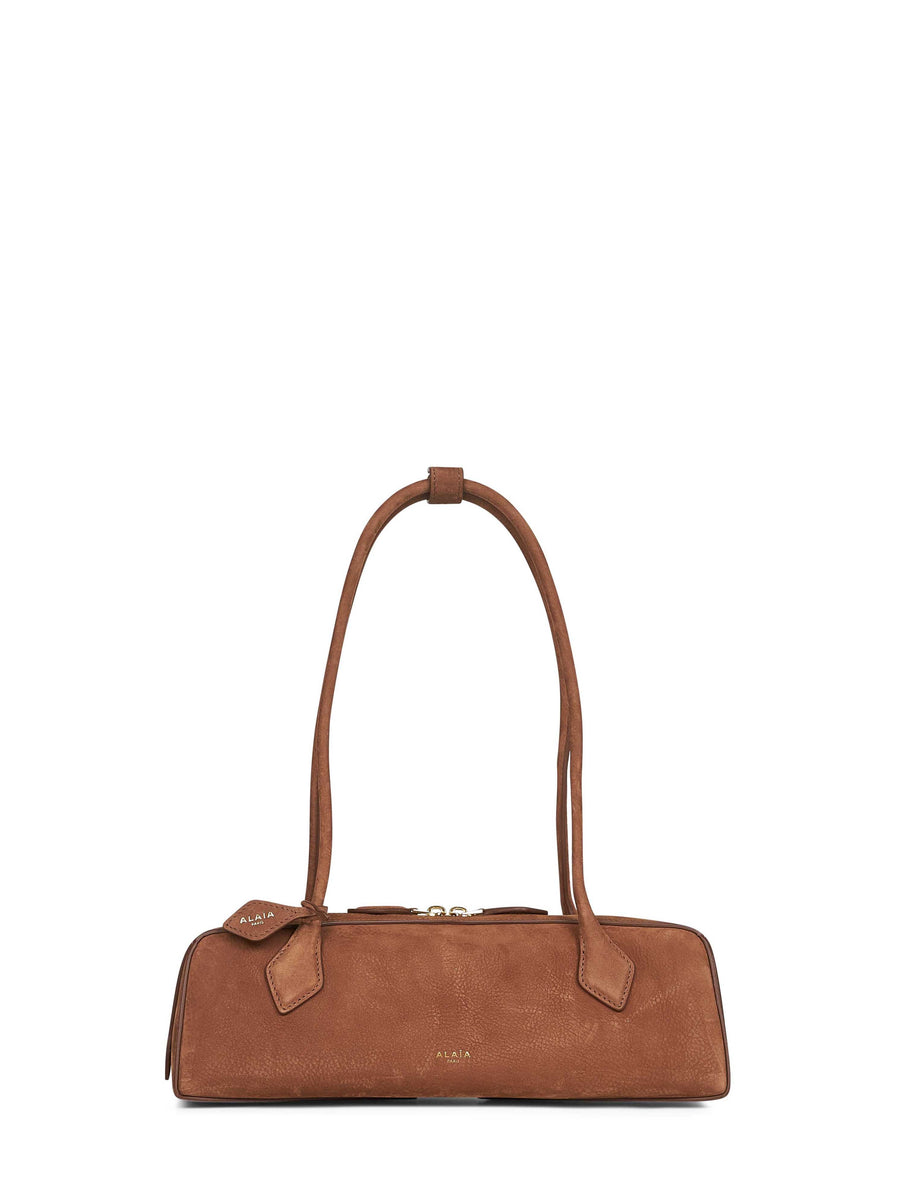 Shoulder Bag Le Teckel Camel Calf Leather