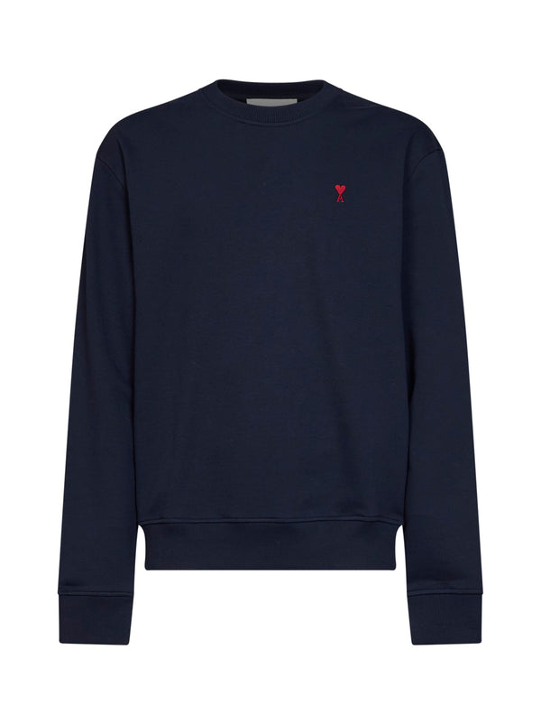 Sweatshirt Ami De Cœur Midnight Blue Cotton Sweatshirts