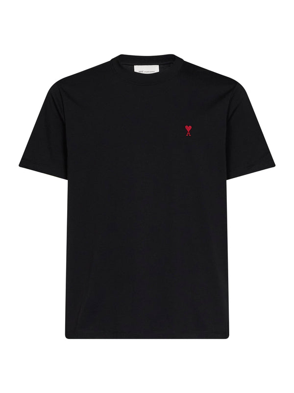 T-Shirt Ami De Cœur Black Cotton T-shirts