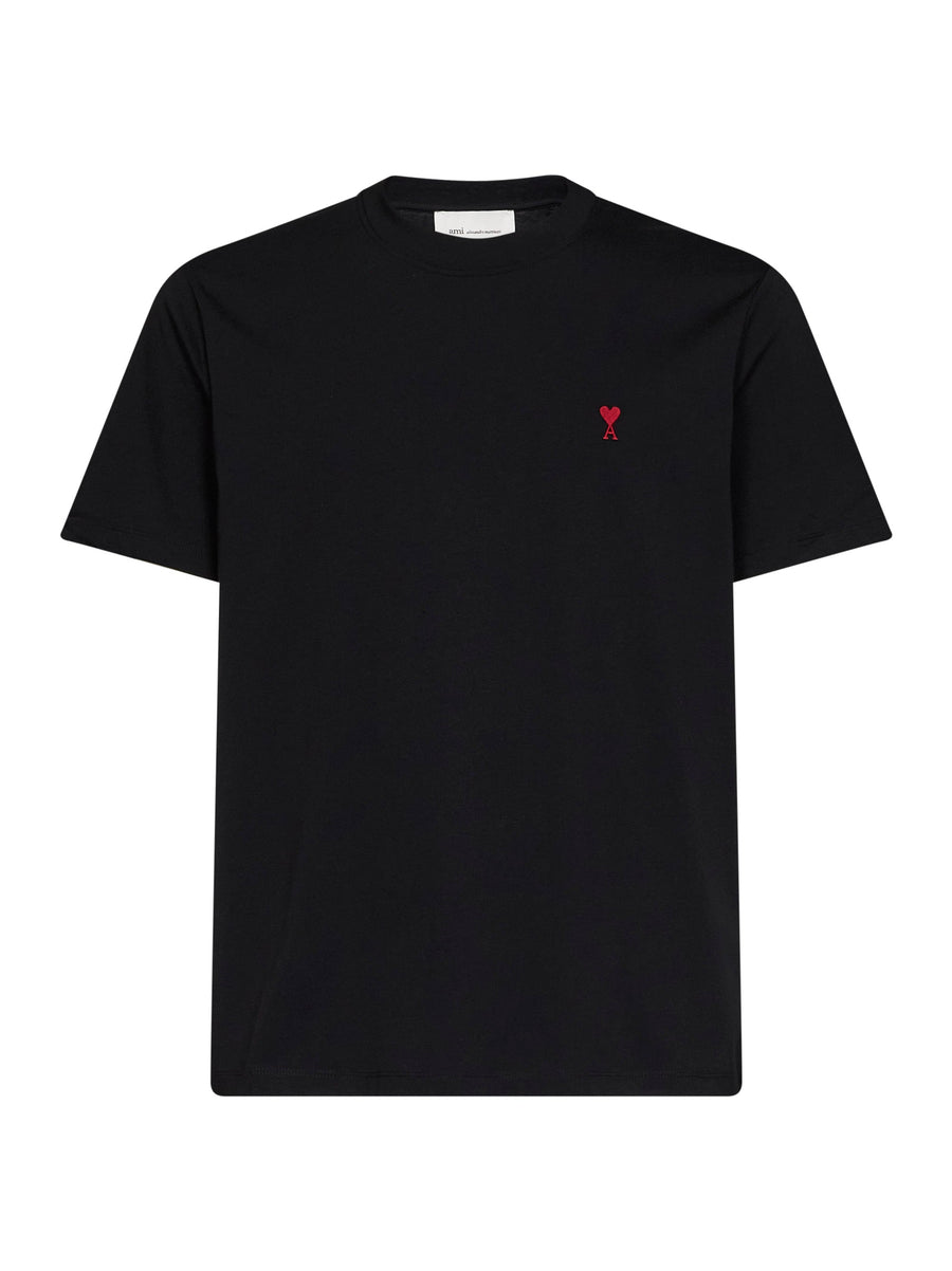 T-Shirt Ami De Cœur Black Cotton T-shirts