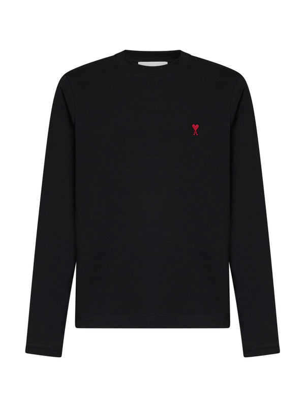 T-Shirt Ami De Cœur Black Cotton T-shirts
