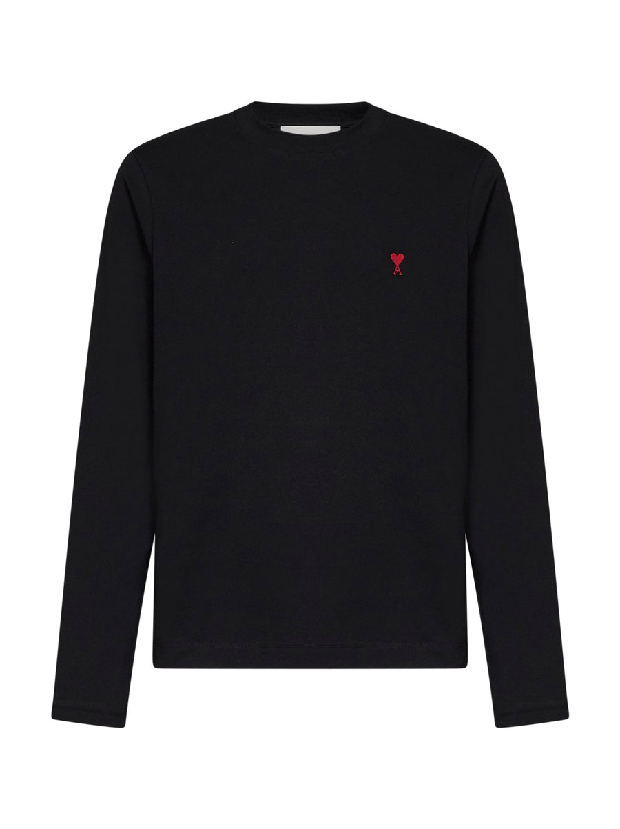 T-Shirt Ami De Cœur Black Cotton T-shirts