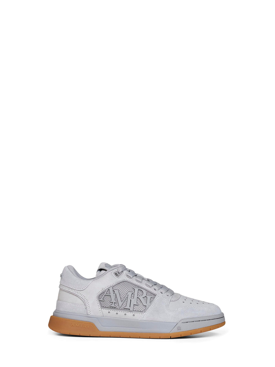 Sneakers Classic Low Grey Suede Leather Trainers