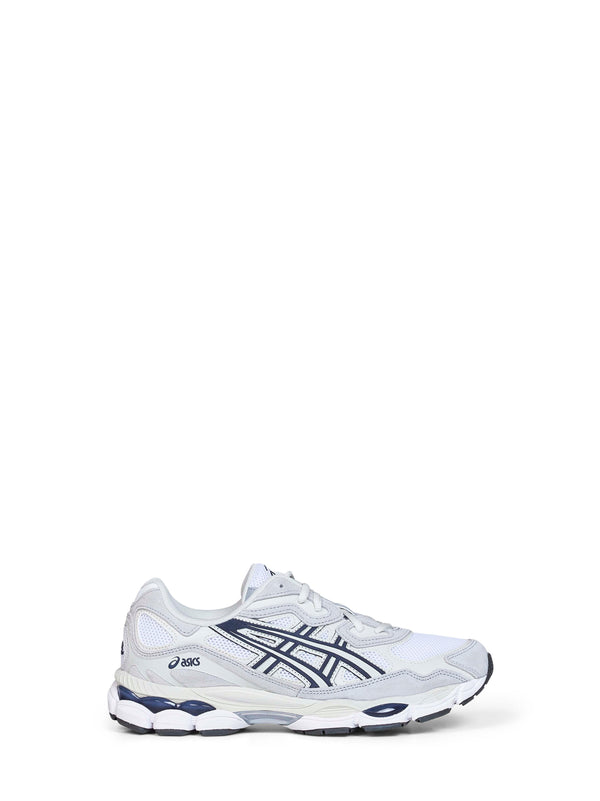 Sneakers Gel-Nyc White-Midnight Blue Grey Leather Trainers