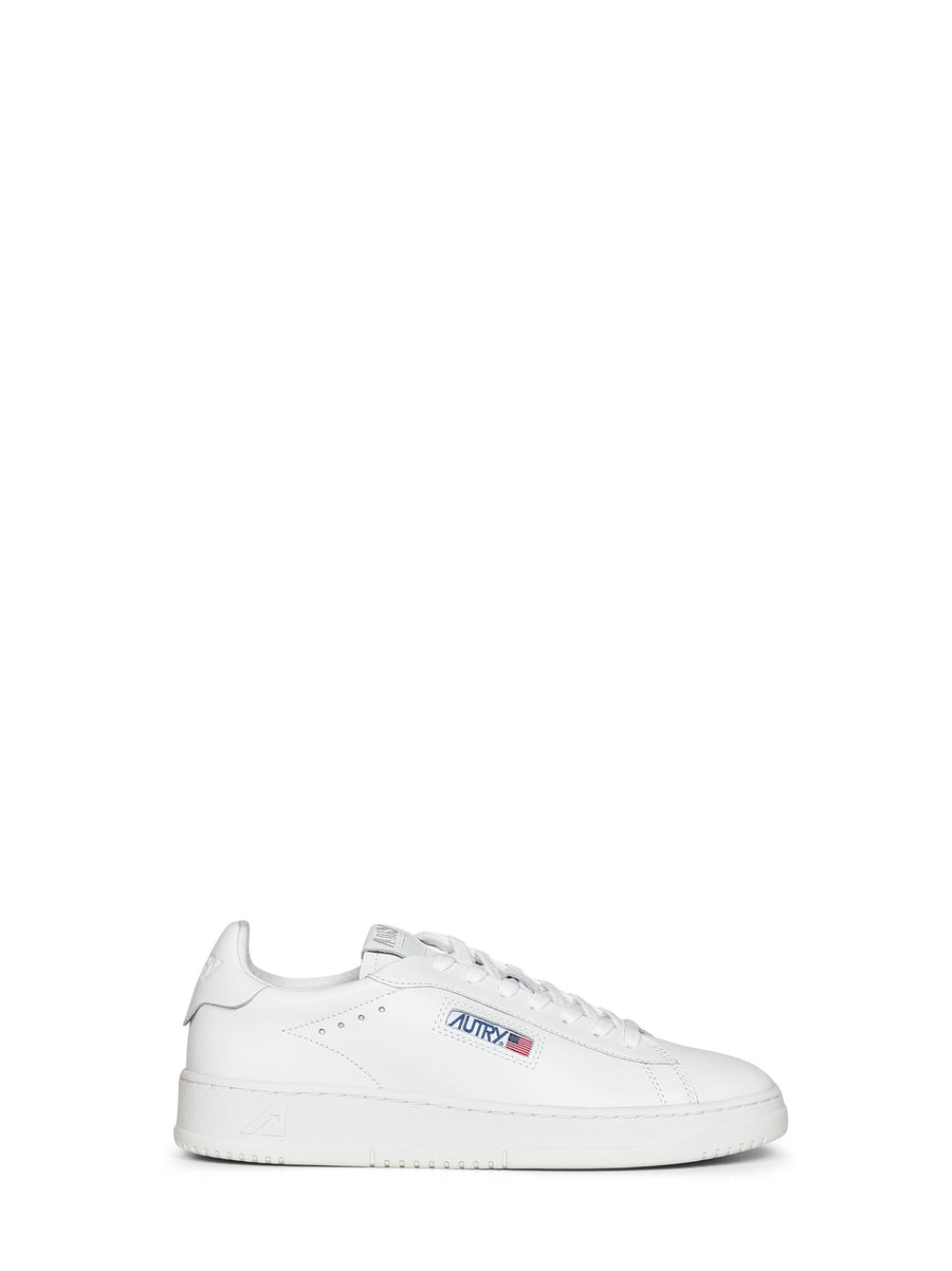 Sneakers Dallas Low White Leather Calf Trainers