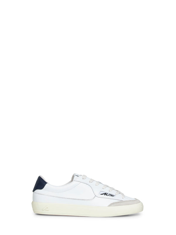 Sneakers Windscape Low White Leather Calf Trainers