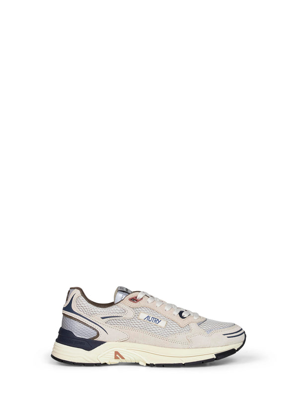 Sneakers Hyperway Beige Suede Polyester Trainers
