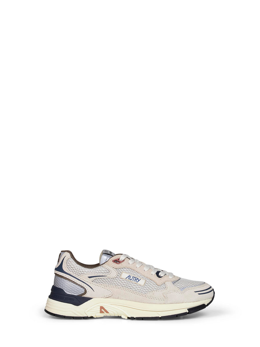 Sneakers Hyperway Beige Suede Polyester Trainers