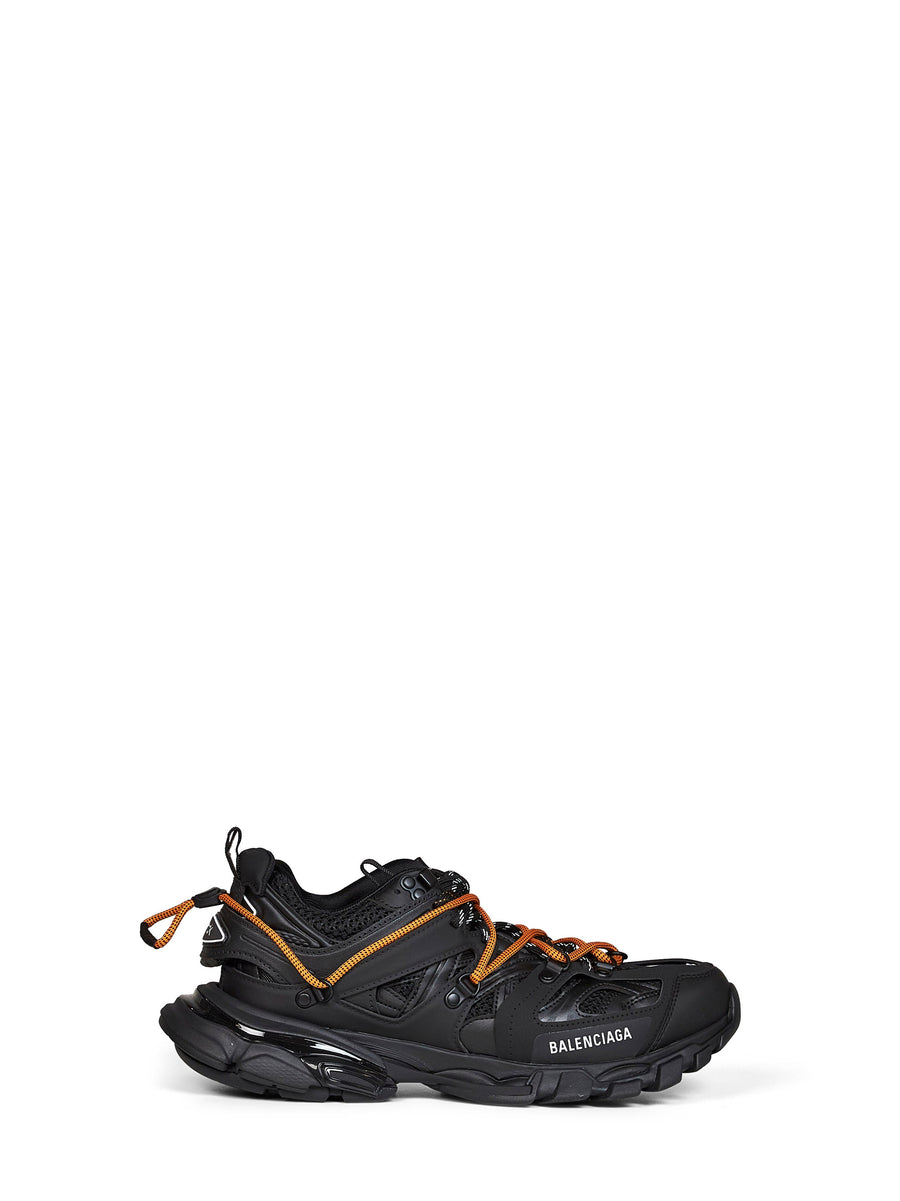 Sneakers Track Trail Black Polyurethane Trainers