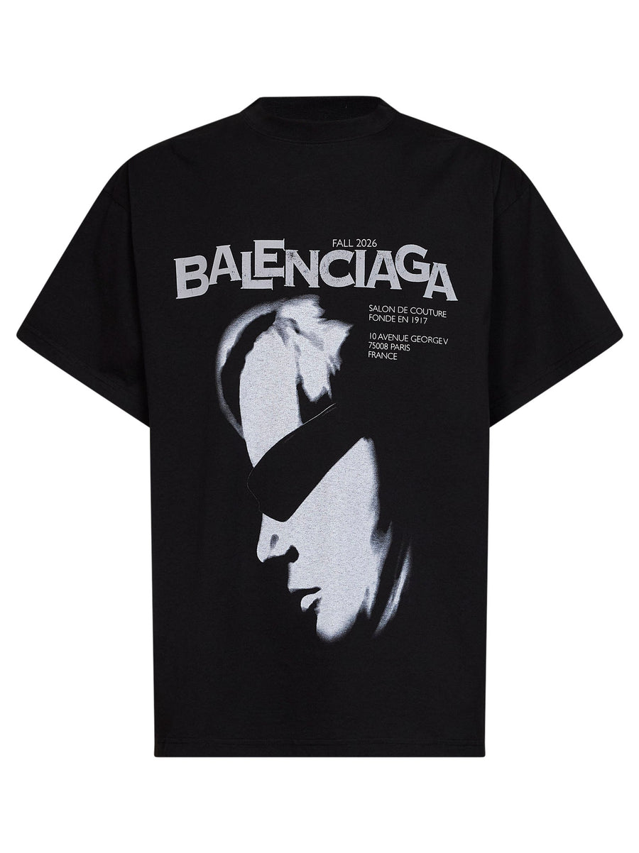 T-Shirt Lady Shades Black Cotton T-shirts