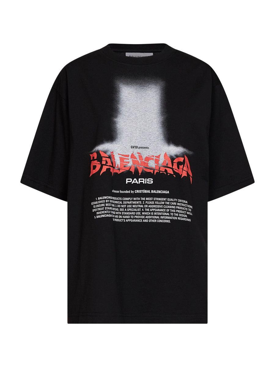 T-Shirt The Door Black Cotton T-shirts & Jerseys
