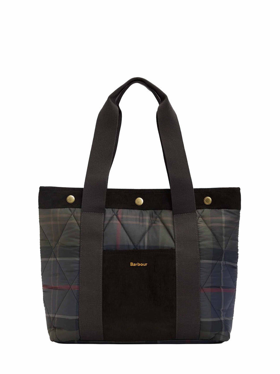 Tote Bag Healy Multicolour Tartan Polyester Handbags