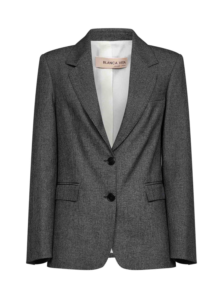 Blazer Gavera Anthracite Polyester Jacket